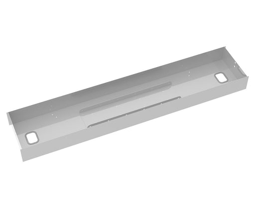 Elev8 - Lower Cable Channel with Cover for Back-to-Back 1400mm Desks.