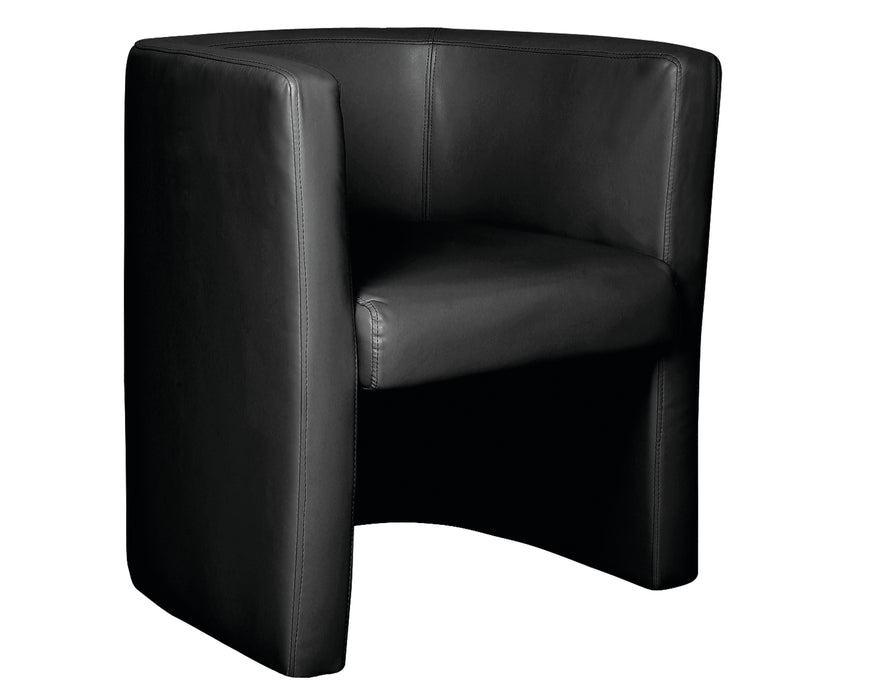Milano – Stylish & Modern Low Back Leather Faced Tub Chair