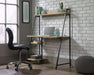 Industrial Style Bench Desk with Shelf.