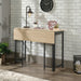 Industrial Style High Work Table with Flip Extension.