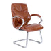 Sandown - High Back Luxurious Leather Faced Executive Visitor Armchair.
