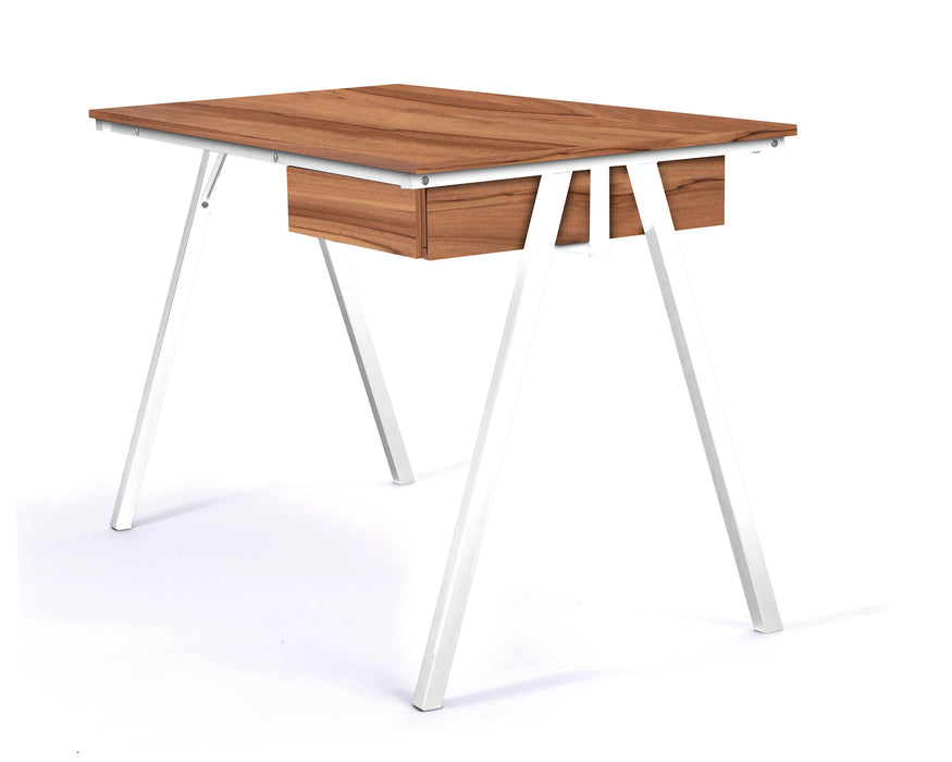 Tyrol - Compact Workstation with Suspended Underdesk Drawer.