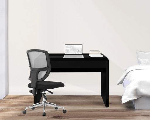 Nordic - Compact and Curvaceous High Gloss Workstation.