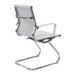 Aura - Contemporary Medium Back Bonded Leather Visitor Chair.