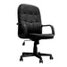 Orion - High Back Bonded Leather Manager Chair with Integrated Lumbar Support.
