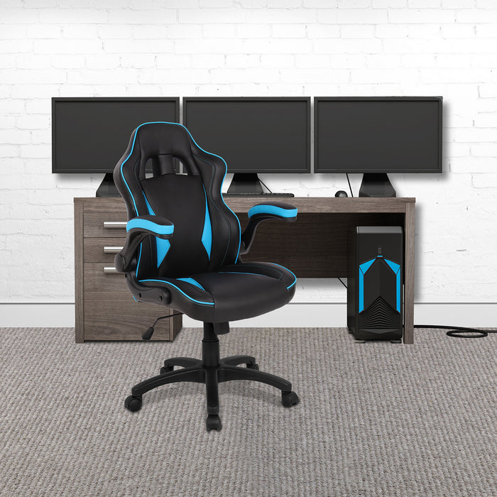 Predator - Executive Ergonomic Gaming Style Office Chair with Folding Arms.