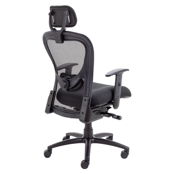 Strata High Back Chair with Seat Slide.