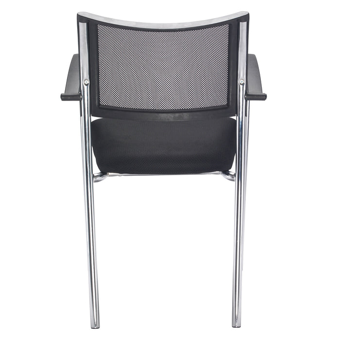 Jupiter Arm Chair - Chrome Frame.