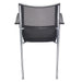 Jupiter Arm Chair - Chrome Frame.