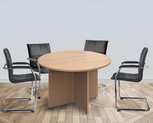 Arrow Head -  Circular Boardroom Table.