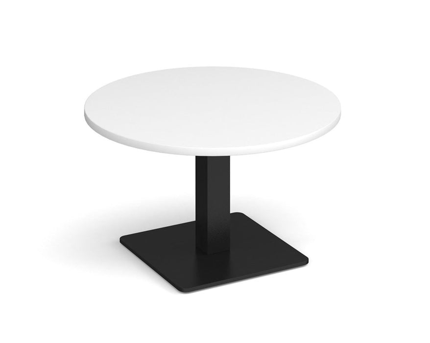 Brescia - Circular Coffee Table - Black Base