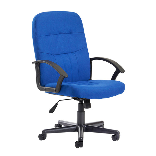 Cavalier - Fabric Managers Chair - Blue.
