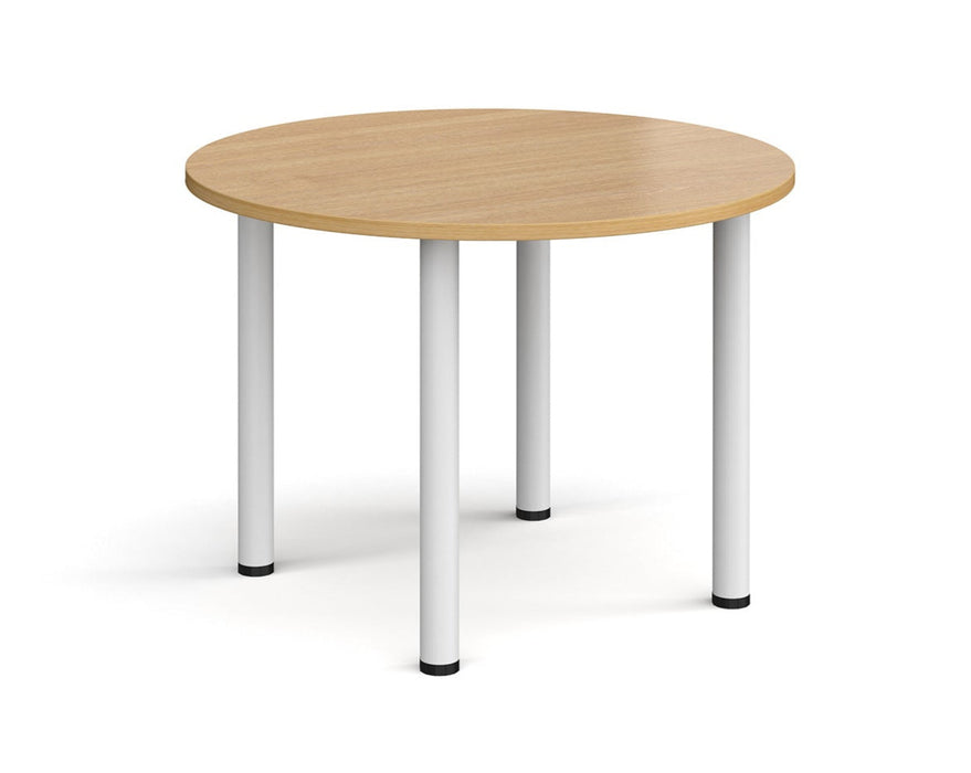 Radial Leg - Meeting Room Table - White Legs.