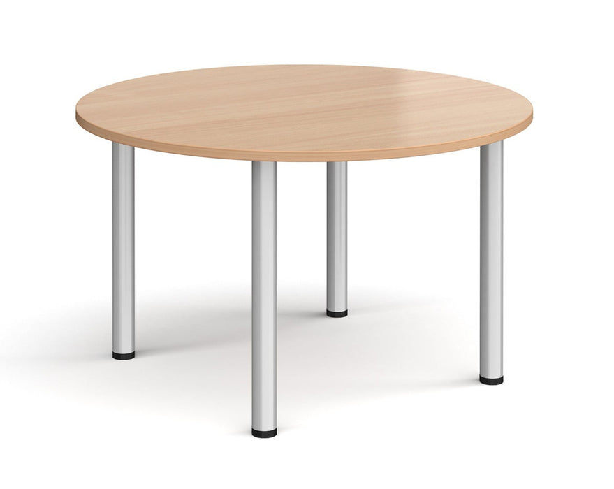 Radial Leg - Meeting Room Table - Silver Legs.