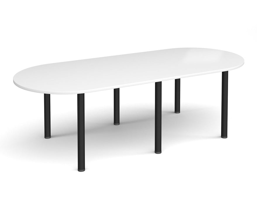 Radial Leg - Boardroom Table - Black Legs.