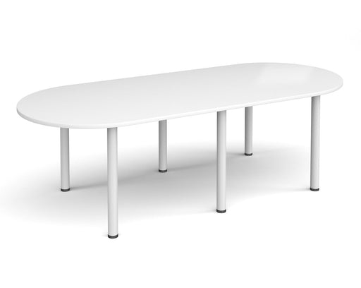 Radial Leg - Boardroom Table - White Legs.