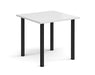 Radial Leg - Square Meeting Room Table - Black Legs.