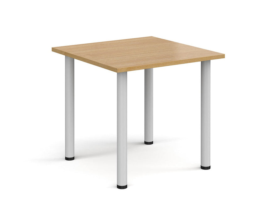 Radial Leg - Sqaure Meeting Room Table - White Legs.