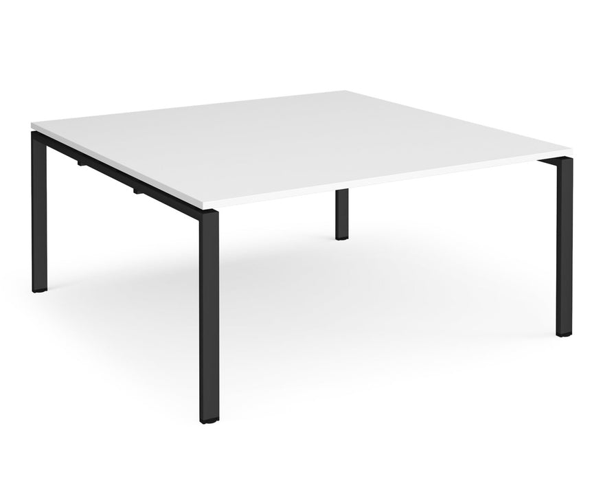 Adapt - Square Boardroom Table - Black Frame.