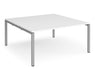 Adapt - Square Boardroom Table - Silver Frame.