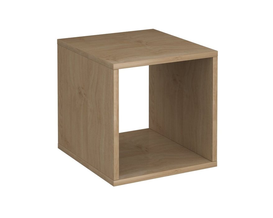 Flux modular storage single wooden cubby unit