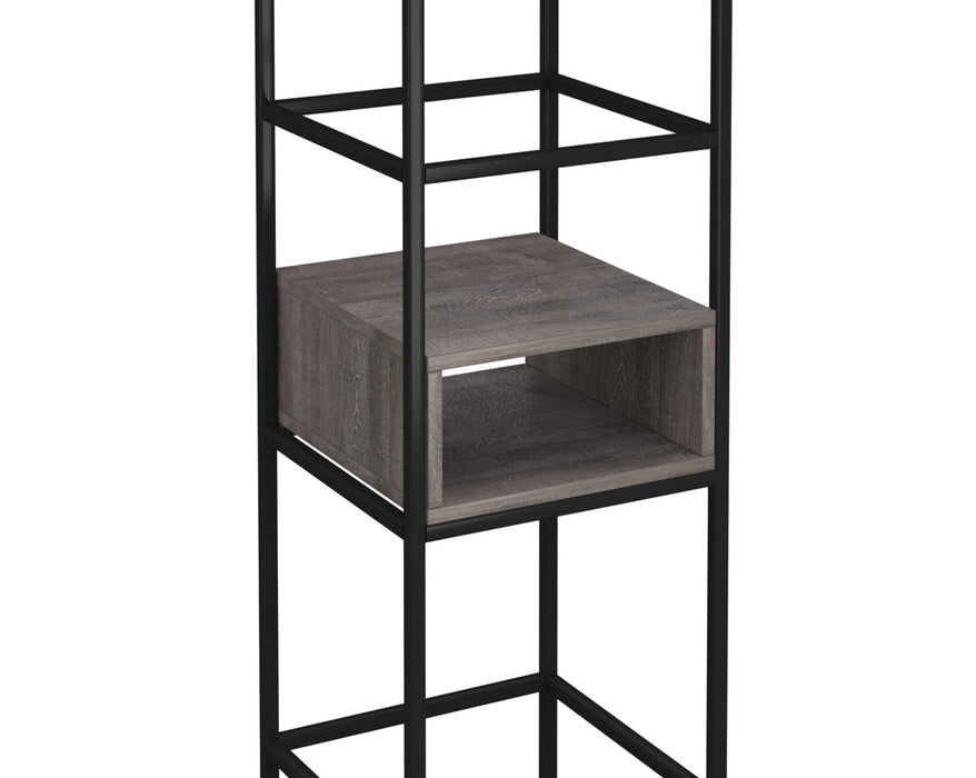 Flux modular storage single wooden cubby shelf