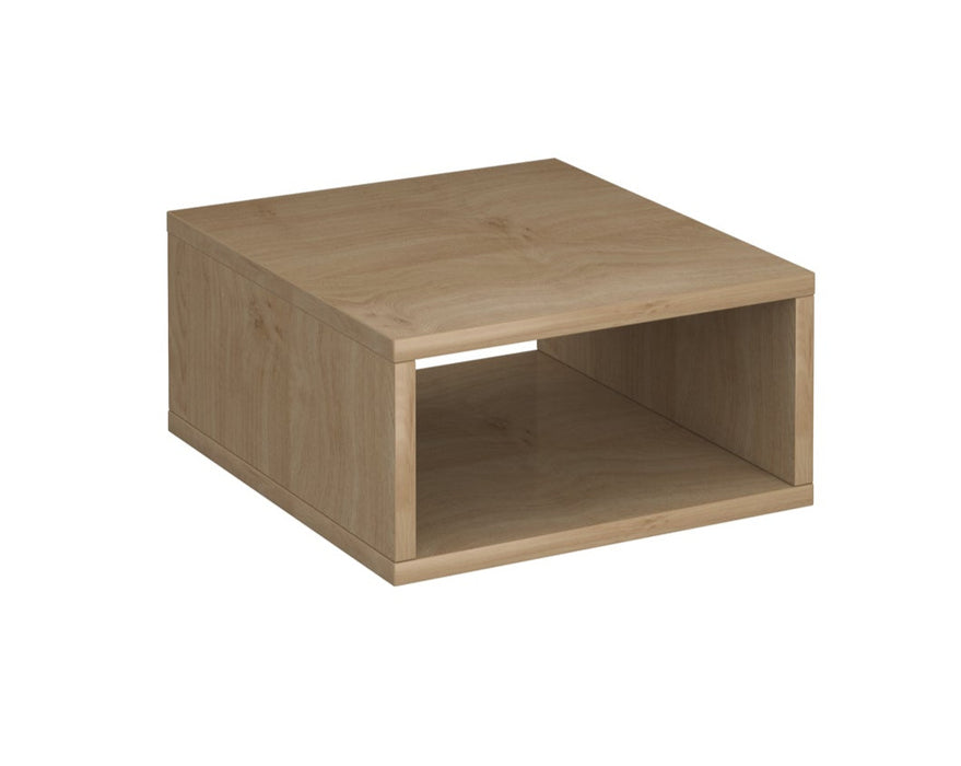 Flux modular storage single wooden cubby shelf