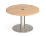 Monza - Circular Coffee Table with Central Circular Cutout.