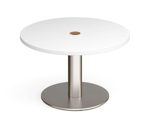 Monza - Circular Coffee Table with Central Circular Cutout.