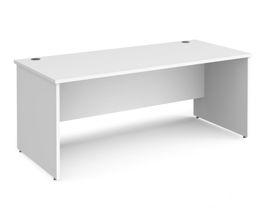 Meastro 25 - Panel End Leg 800mm Desk - Rectangular.