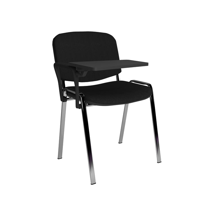 Taurus - Fabric Meeting Chair - Chrome Frame