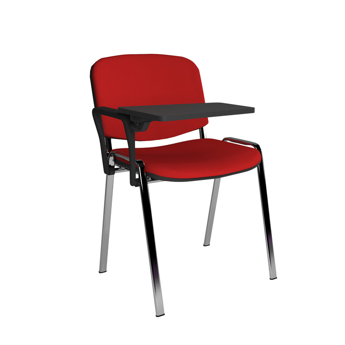 Taurus - Fabric Meeting Chair - Chrome Frame